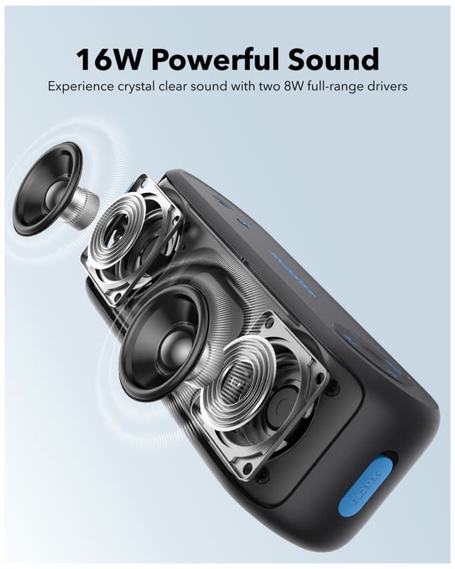 Soundcore Select 3 trådløs bærbar højttaler (sort)