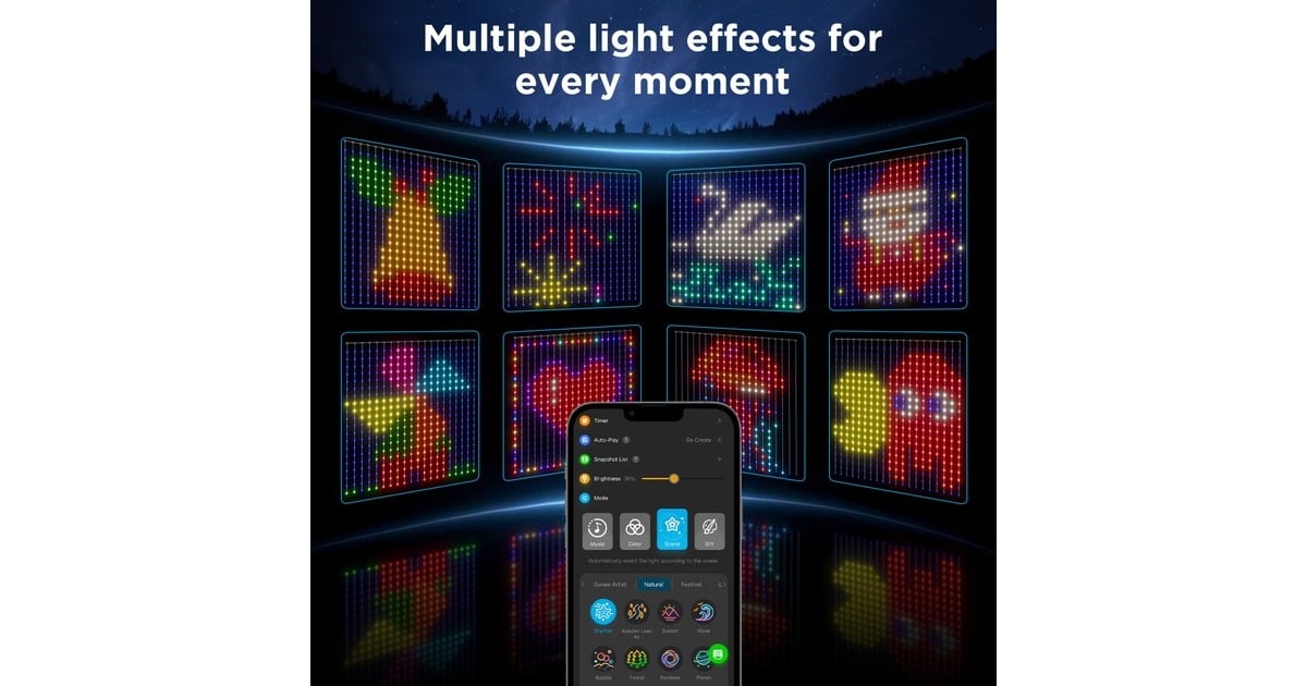 GoveeNetflix Curtain Lights sfeerverlichting  (2,4GHz wifi)