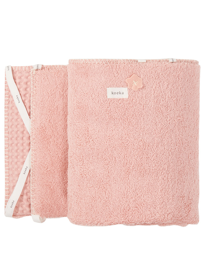 Nestchen AMSTERDAM für 60-70cm Bettbreite in shadow pink