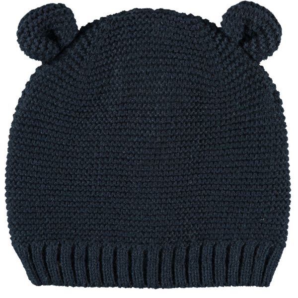 Sarlini Muts Knit Oortjes Navy