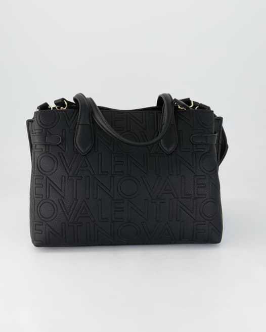Valentino Shopping Pansy Handtasche in Schwarz