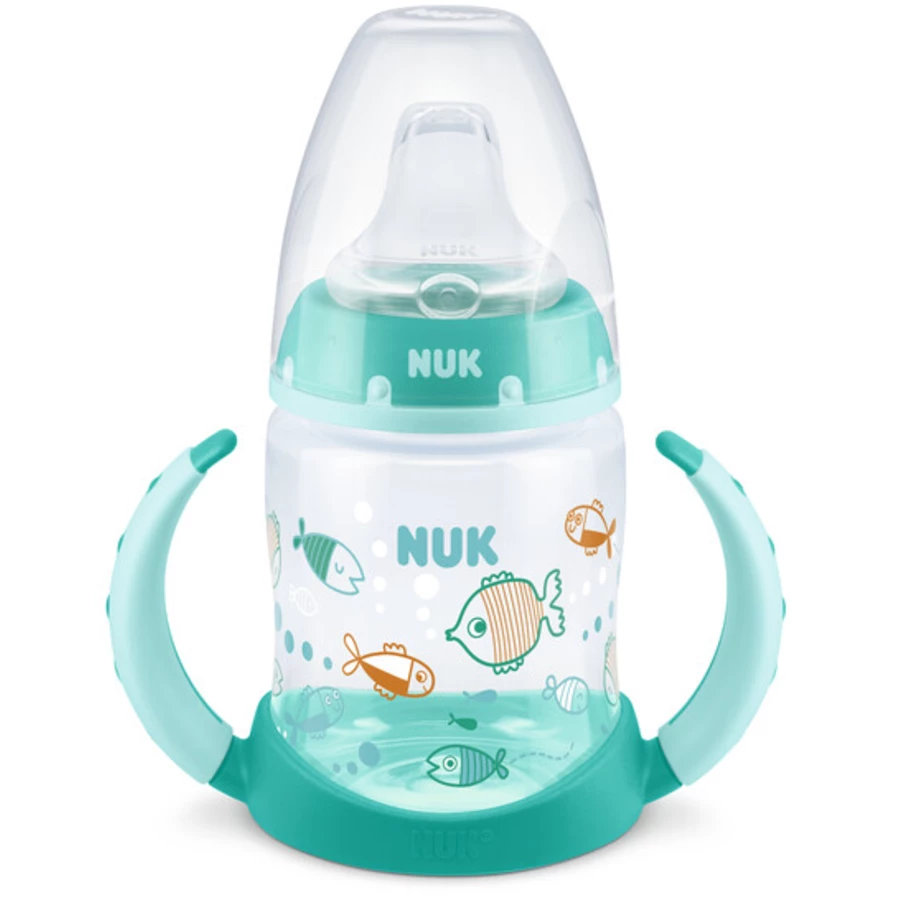 NUK Trinklernflasche First Choice, grün 150ml