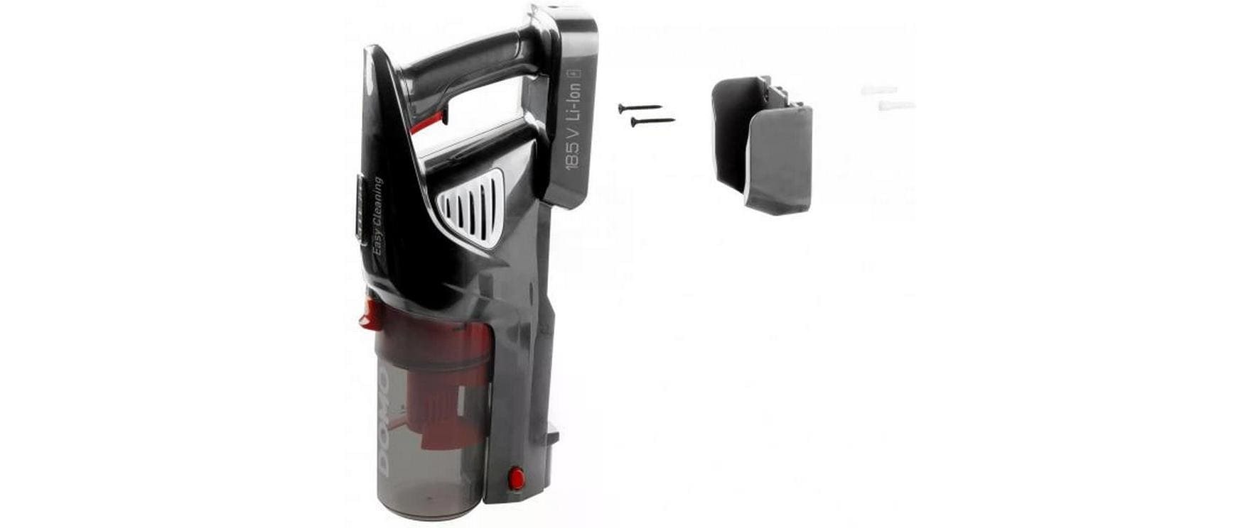 Domo Akku-Hand-und Stielstaubsauger »DO1032SV Dunkelgrau«