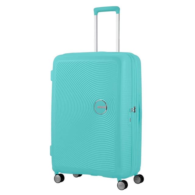 American Tourister Kuffert Soundbox Spinner Expanderbar 77 cm Turkis