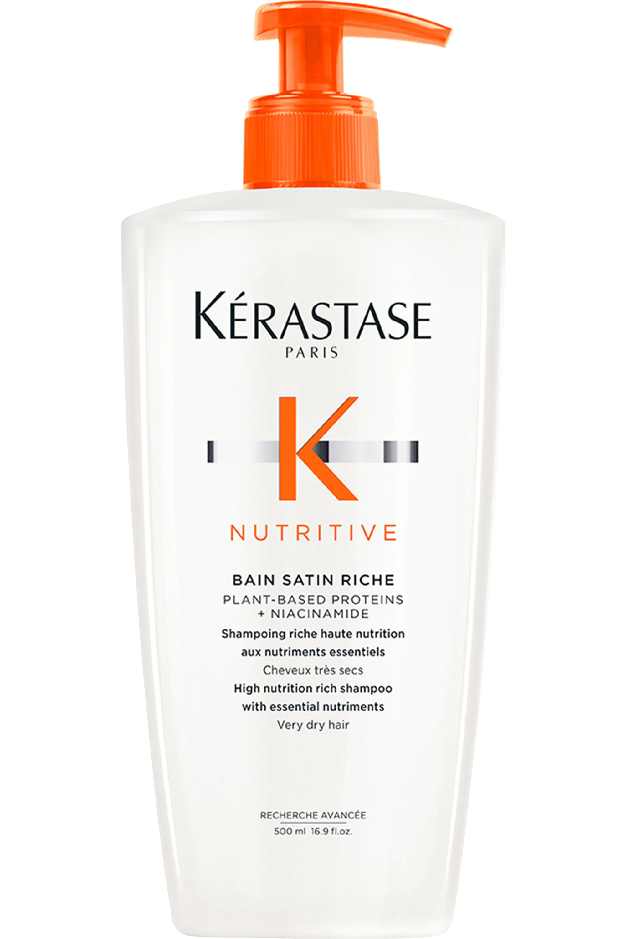 Kérastase Shampoing hydratant riche Bain Satin Nutritive-500 ml