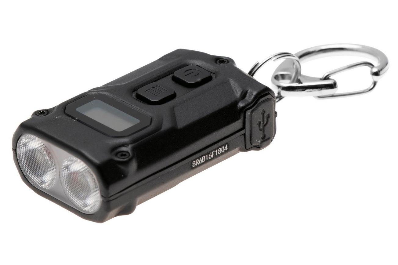 Nitecore TINI3 Classic Black oplaadbare sleutelhangerzaklamp, 600 lumen