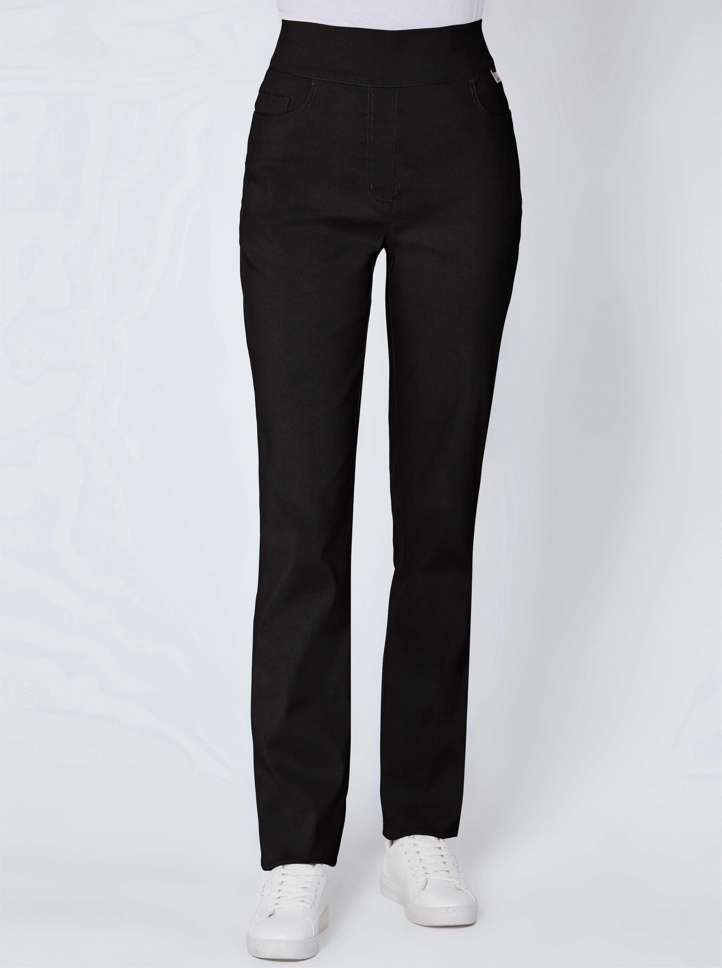 Stehmann Comfort line Lyocell-Hose in schwarz