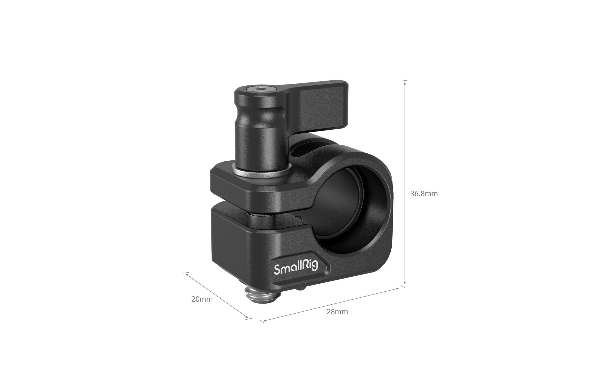 Clamp 12 mm/15 mm Single Rod12 mm/15 mm Stangenklemme