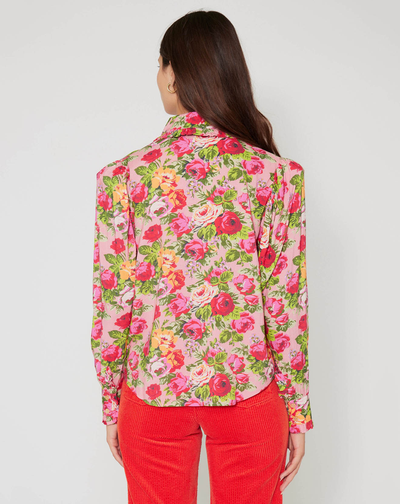 Manoush Chemise Patchwork rose