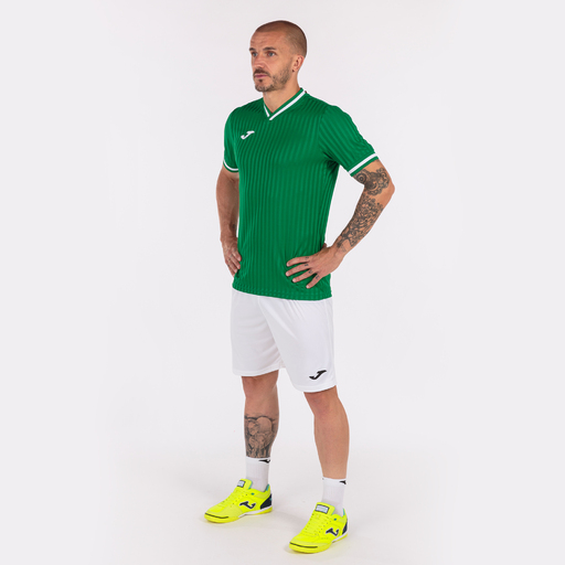 Camiseta Joma Toletum III Verde de Manga Curta