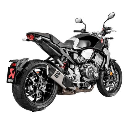 Silencieux Akrapovic Titane embout carbone