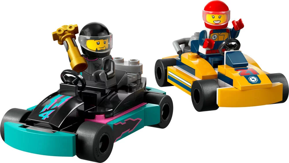 LEGO®CITY 60400 - LES KARTS ET LES PILOTES DE COURSE