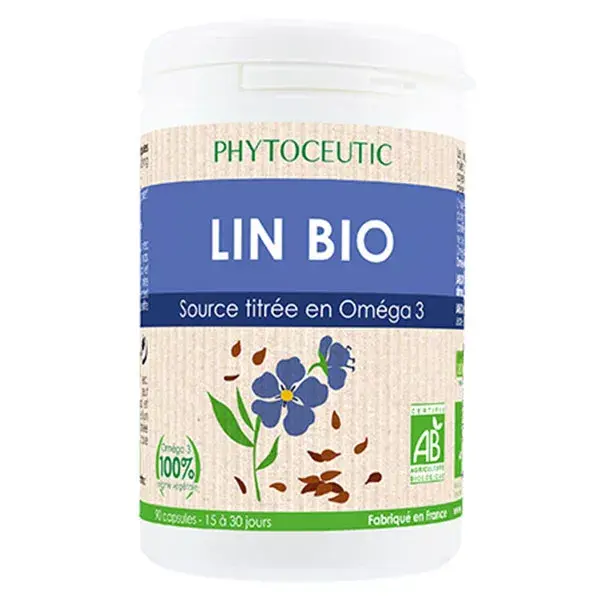 Fitoceutic Linho Orgânico 90 cápsulas