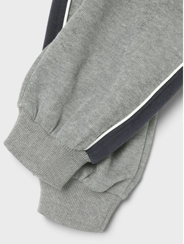 Name It - MINI - Joggingbroek - Grijs - Katoen