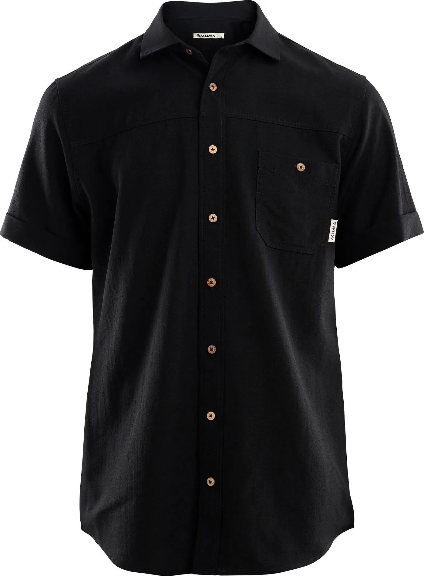Aclima Men's LeisureWool Short Sleeve Shirt Navy Blazer