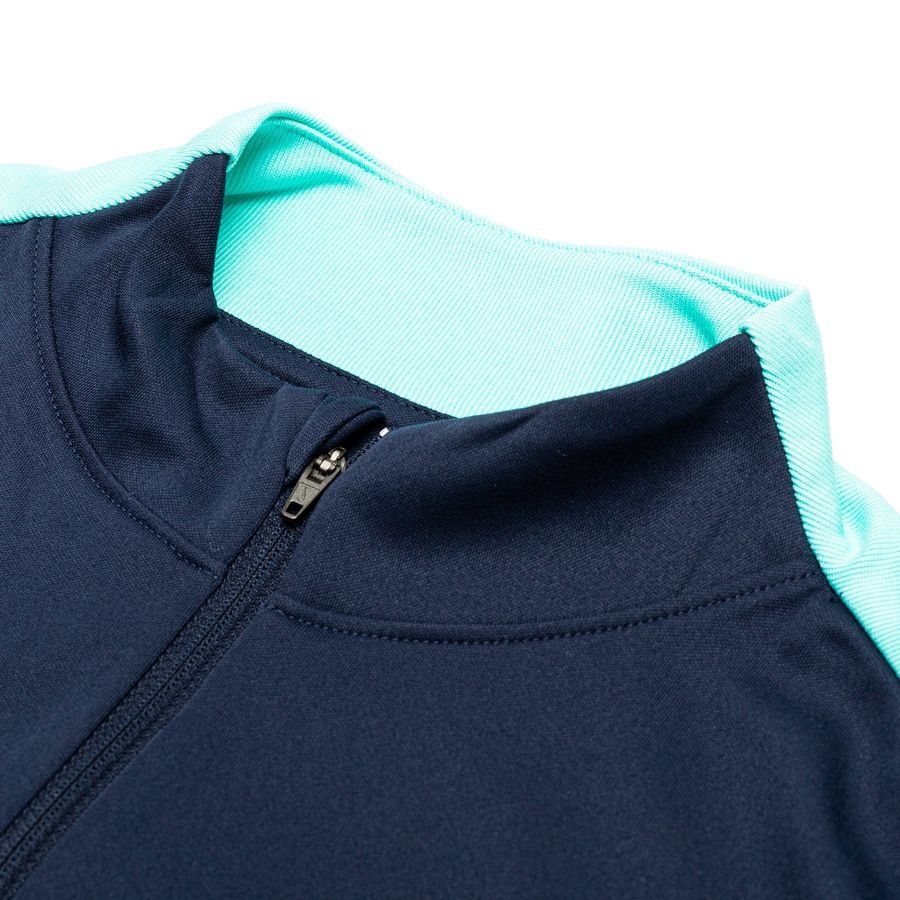 Nike Maillot d'Entraînement Dri-FIT Academy Pro 24 Drill - Bleu Foncé/Noir/Turquoise/Blanc