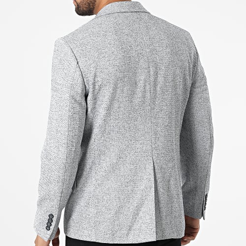 Veste Blazer CK-018 Bleu Marine Chiné