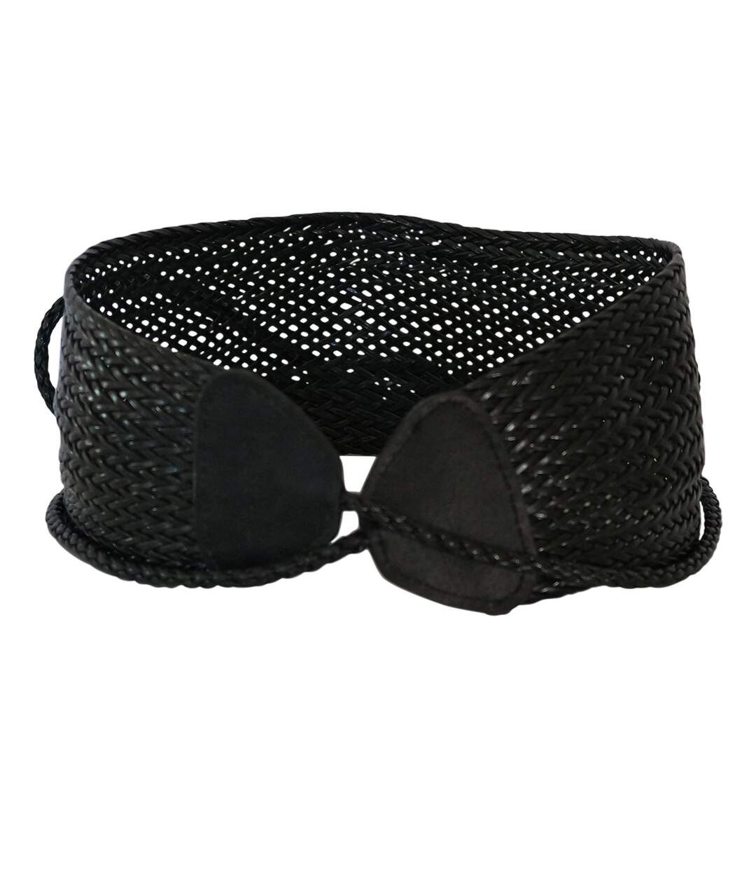 Ceinture large tressée BORAS