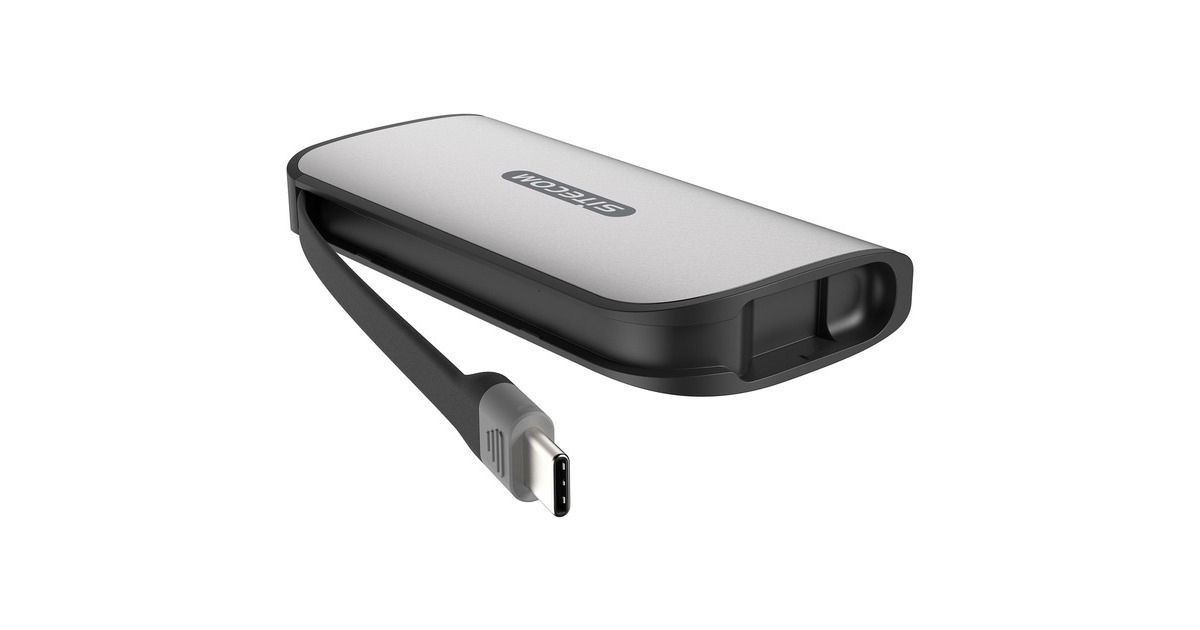 SitecomUSB-C Triple Display adapter met USB-C power delivery