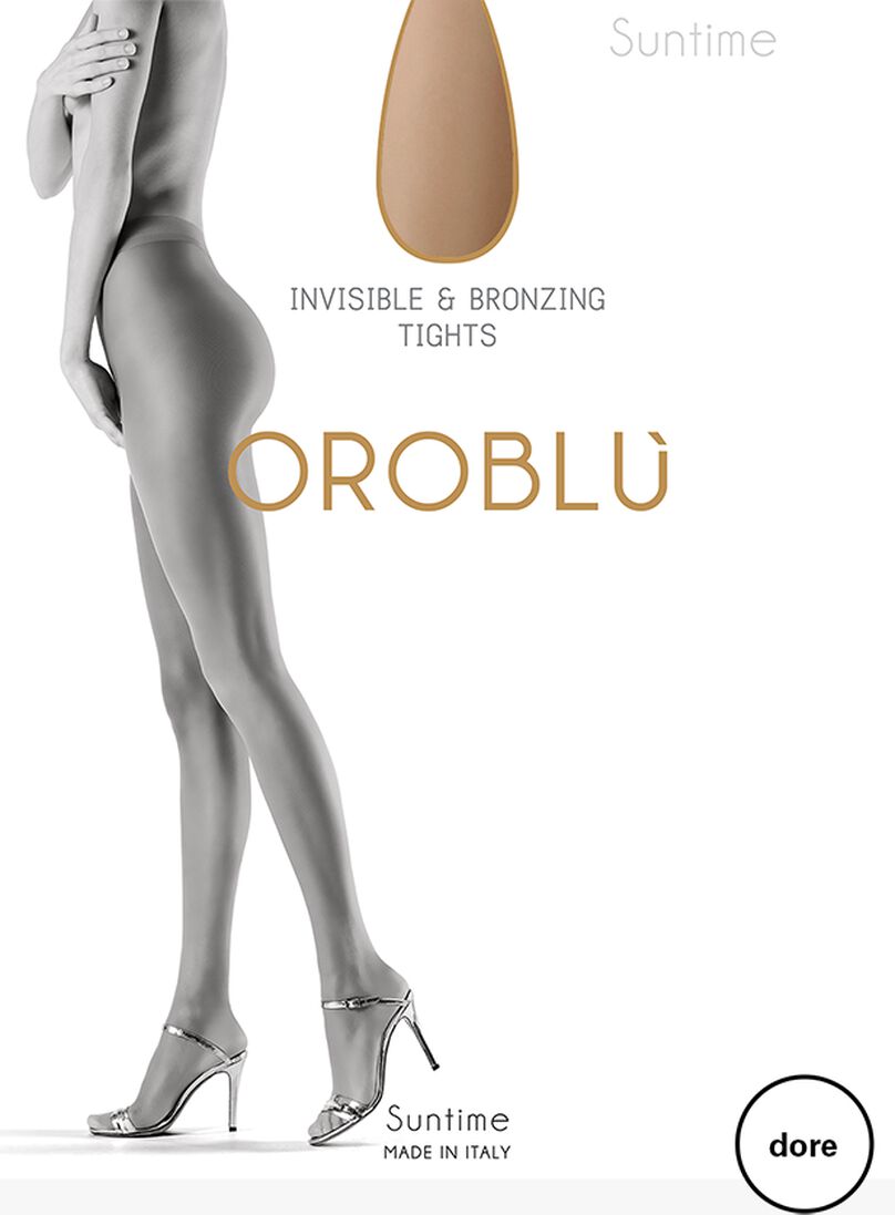 bruine oroblu panty's suntime