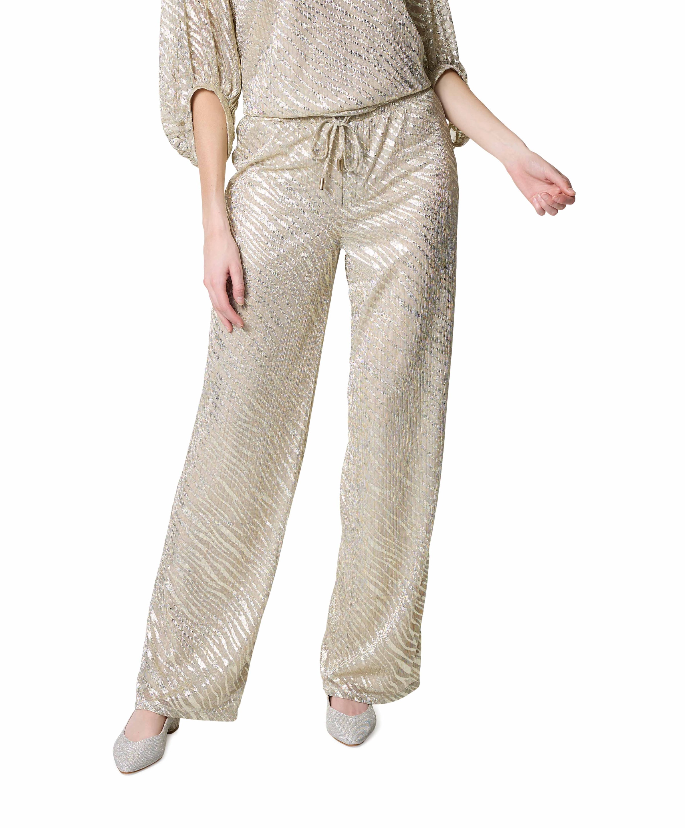 K[DESIGN] dames broek goud