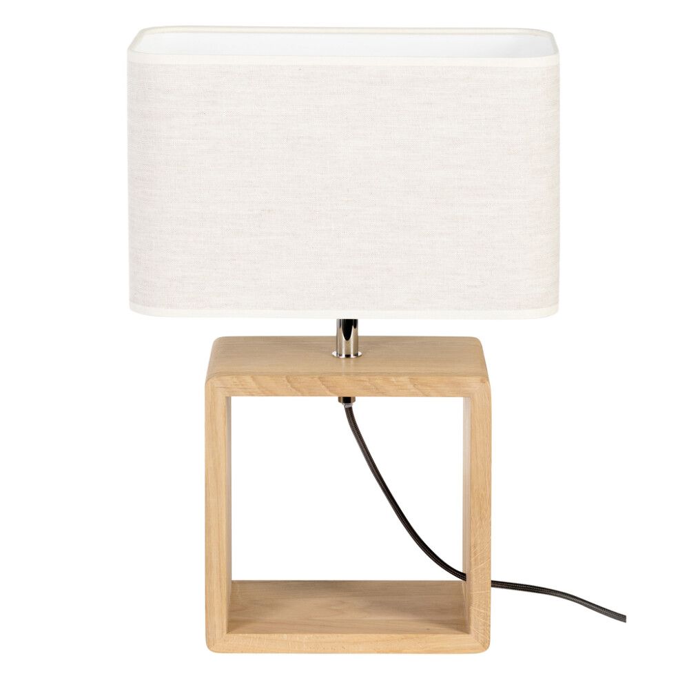 BORDLAMPE BRITOP BOHO 1XE27 25W OLJET EIK