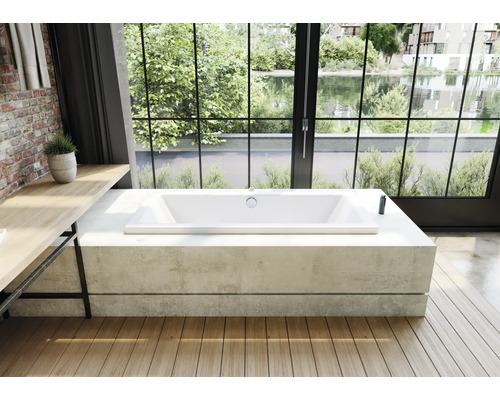 KALDEWEI CONODUO 732 ligbad, 75 x 170 cm, alpinewit, glanzend, 235000010001