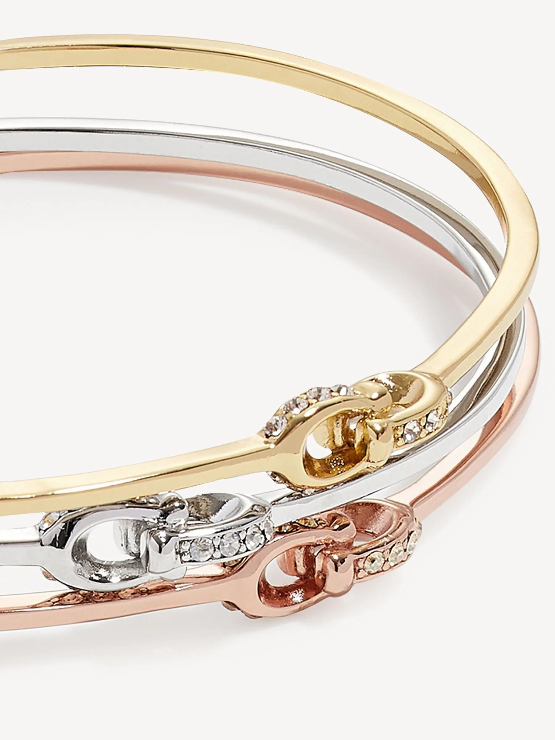 COACH - Set van schakelarmband met C-steen