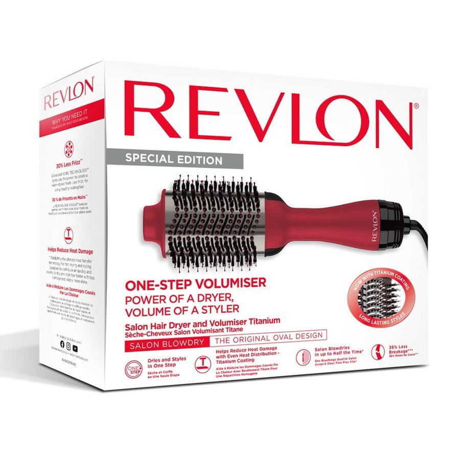 Revlon Tools Salon One-Step Hair Dryer And Volumiser Titanium