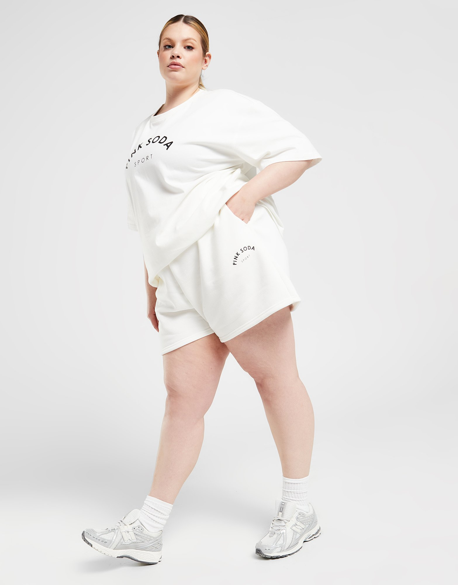 Pink Soda Sport Short Krome Grande Taille Femme