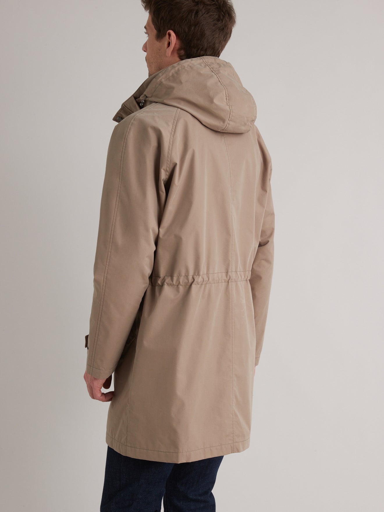 Parka longue homme