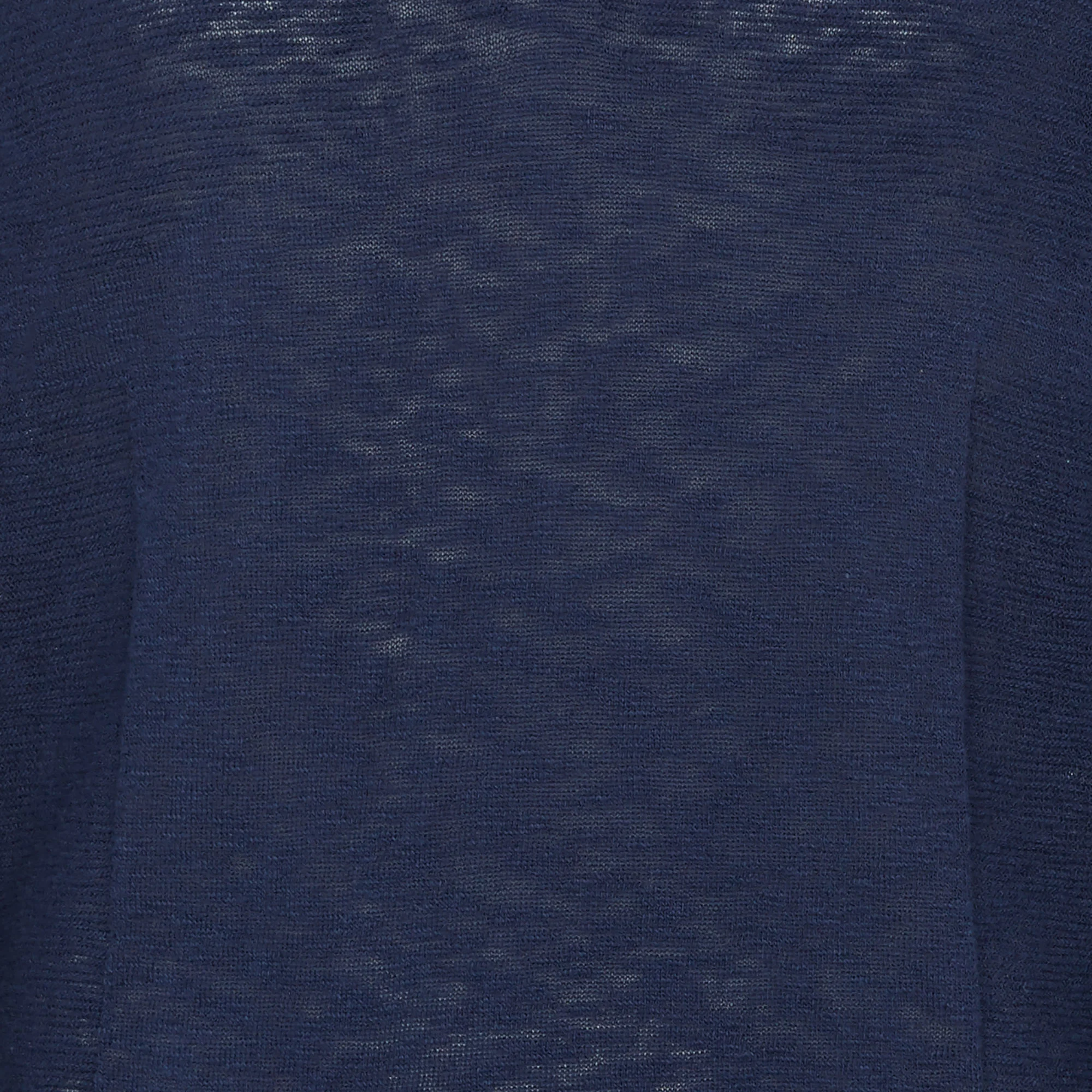 SQUAMI - Pull col rond regular-fit en coton | Bleu