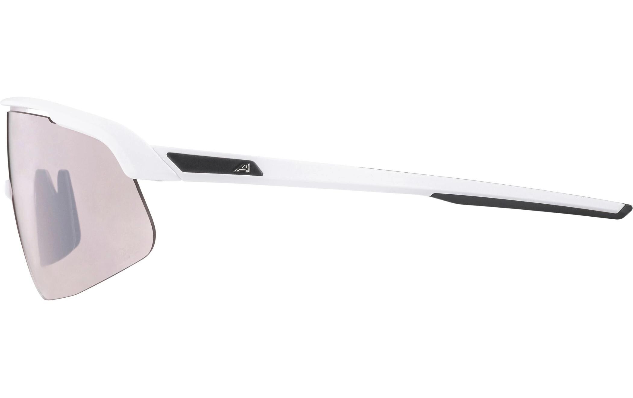 Sportbrille Turbo Pro S Q-Lite - Weiss mattVelobrille Cat. 1