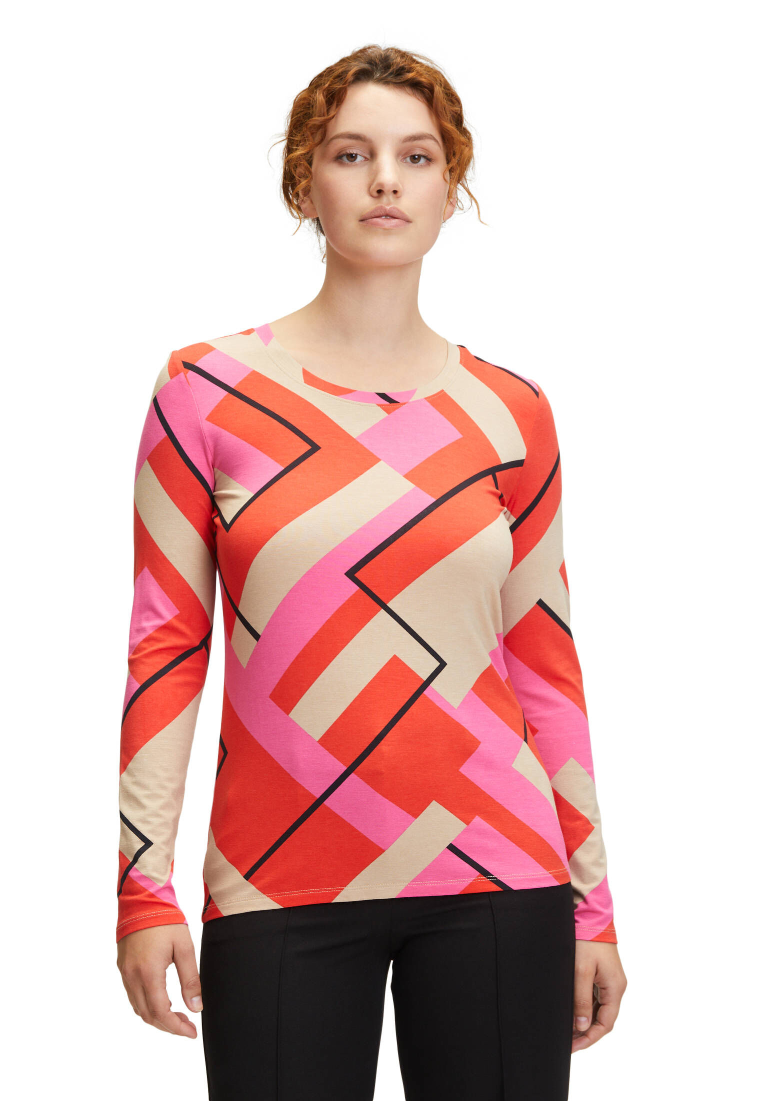 Betty Barclay| Damen Printshirt mit Rundhalsausschnitt