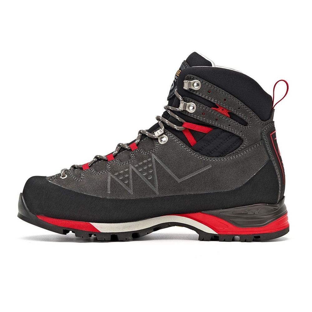 Asolo TRAVERSE GV - Chaussures trekking Homme grafite/rosso
