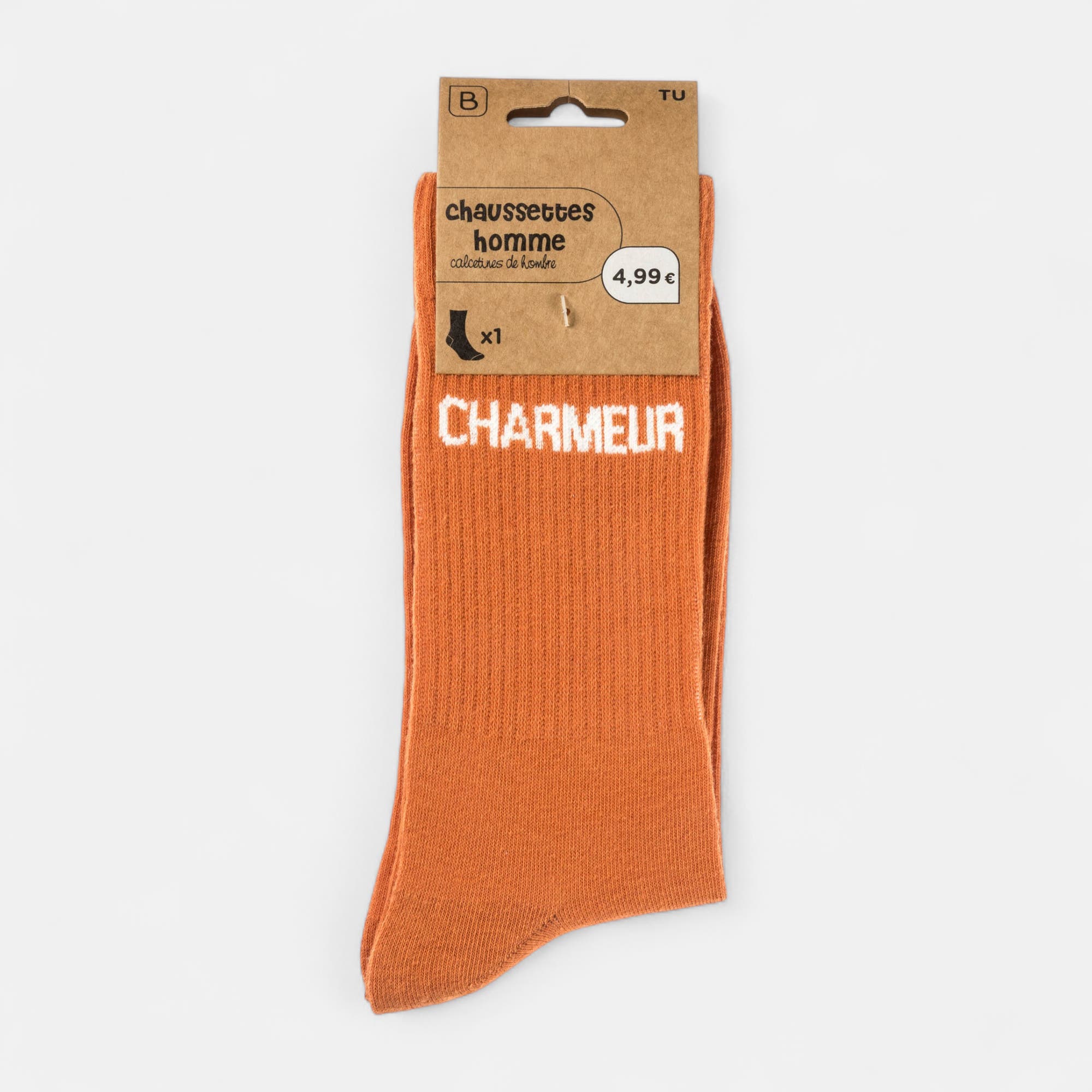 Chaussettes Homme camel