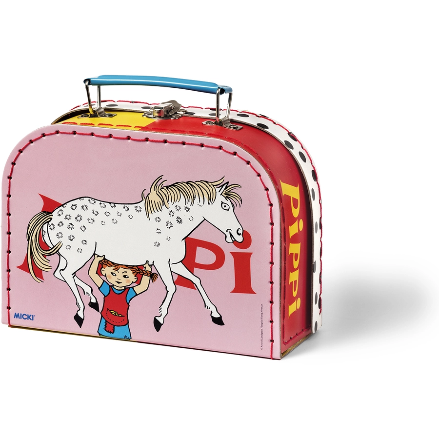 Pippi Langstrumpf Pippi Koffer, 20 cm, pink