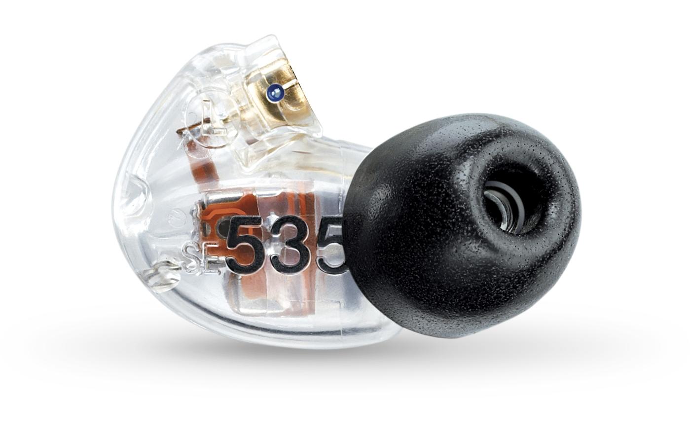Ohrhörer für SE535 – links, Transparent<br>Ersatz-Ohrhörer für SE535