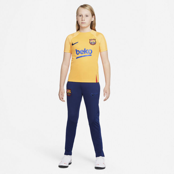 Nike Fc Barcelona Strike Dri Fit Traeningsbukser Blå
