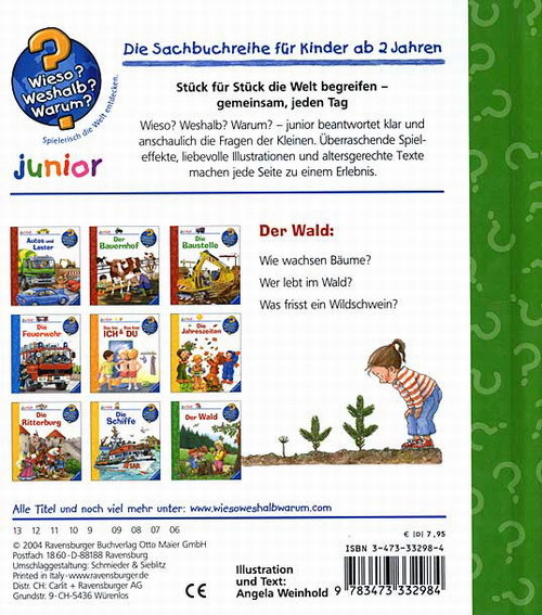 Der Wald / Wieso? Weshalb? Warum? Junior Bd.6