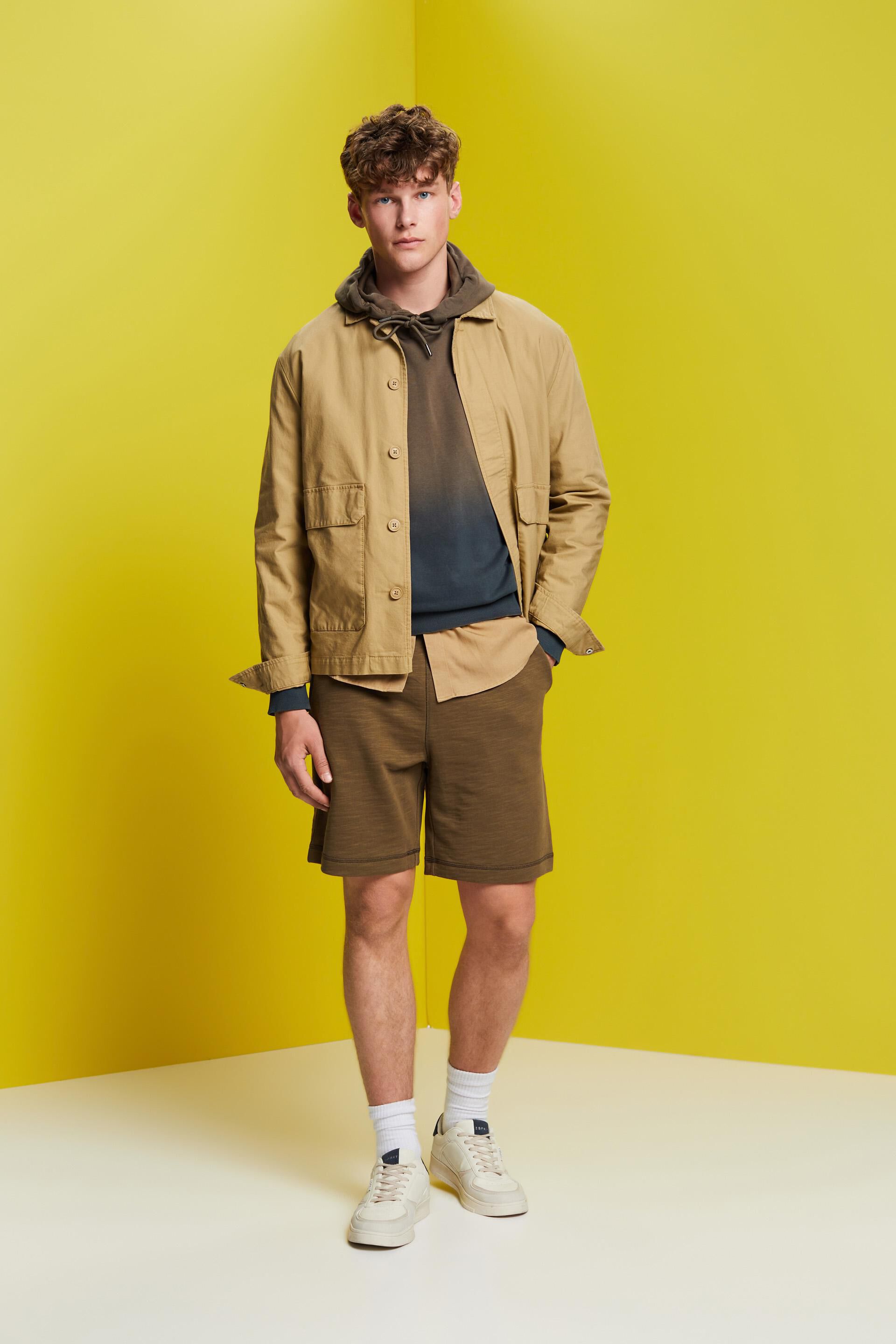 Short en molleton de coton