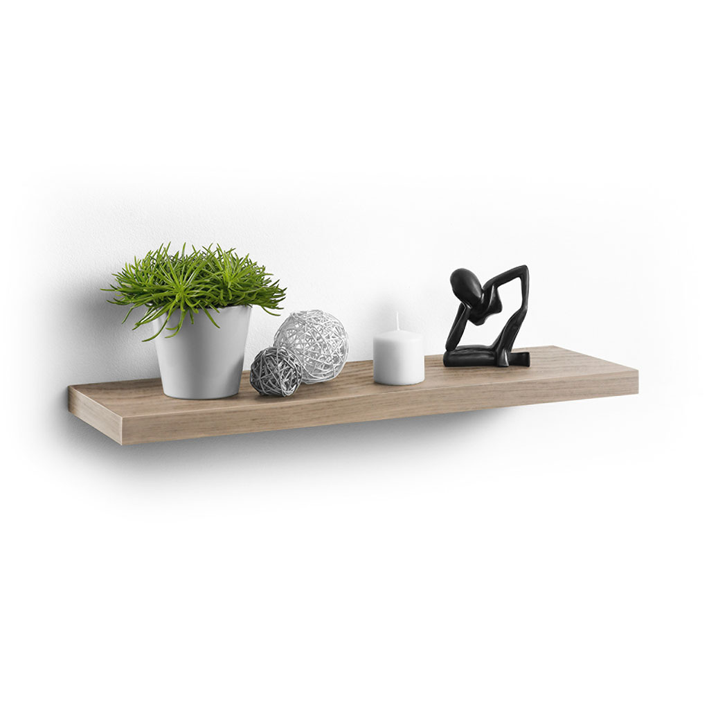 Etagère murale flottante chêne 75x22.8cm