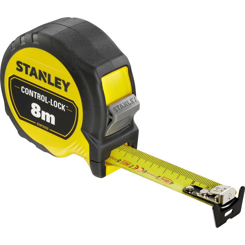 Stanley Control-Lock rolbandmaat 8m 25mm
