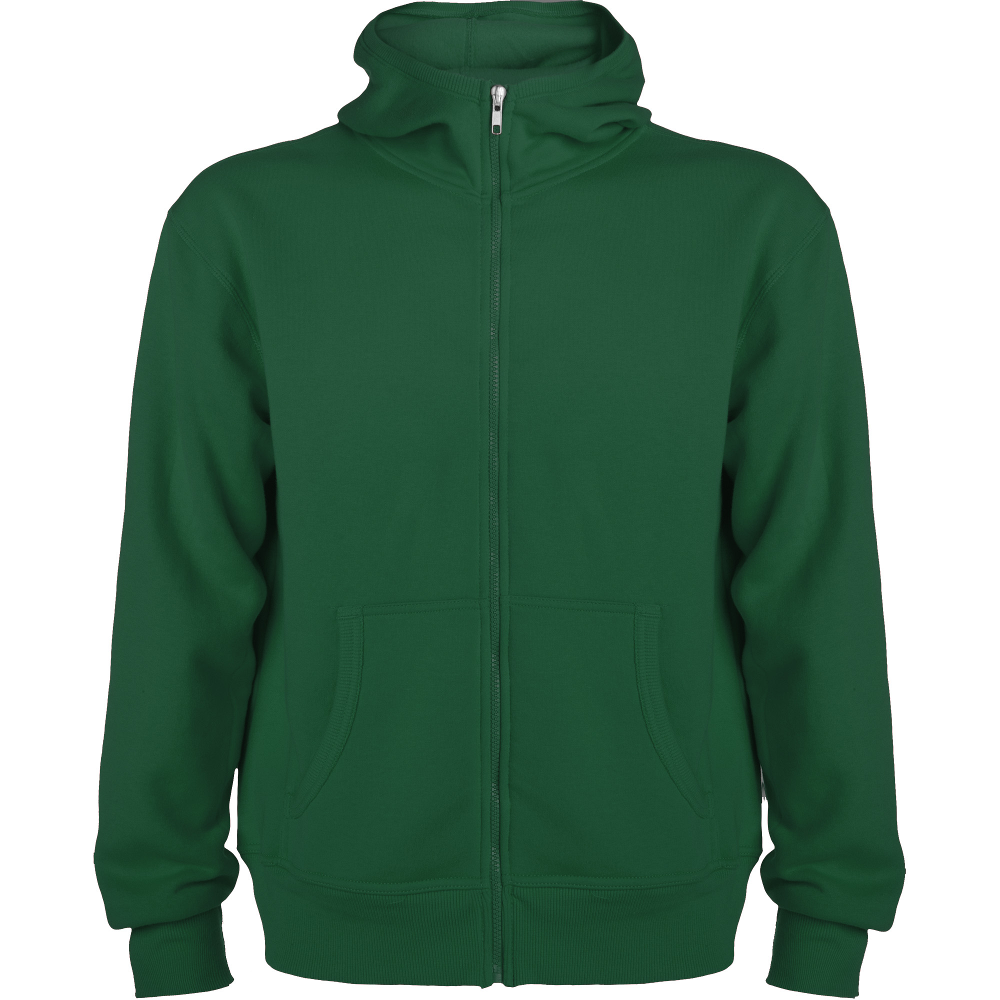 Roly CQ6421 - Veste à Capuche Montblanc avec Col Haut et Zip Complet