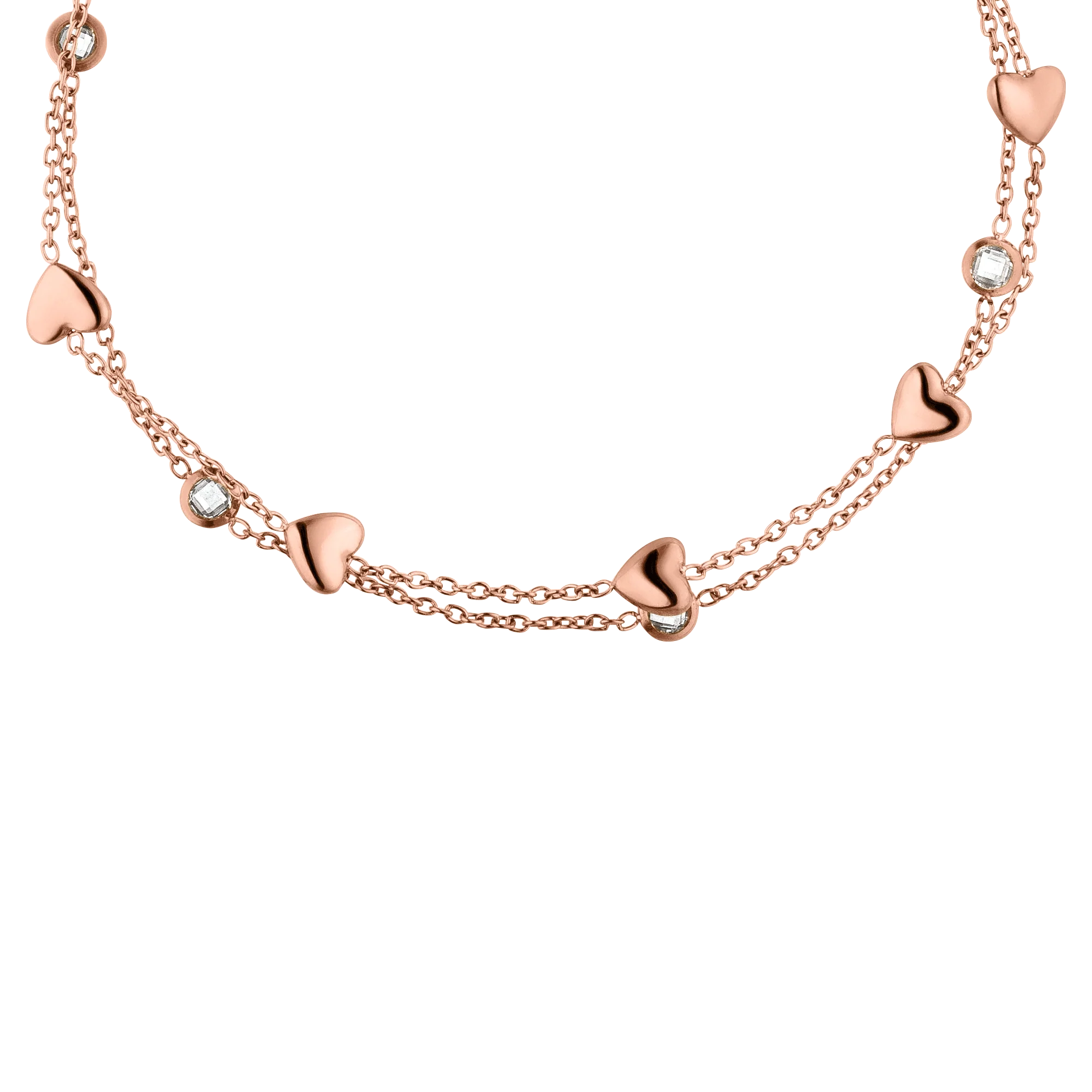 Glitter Heart Armband - PURELEI