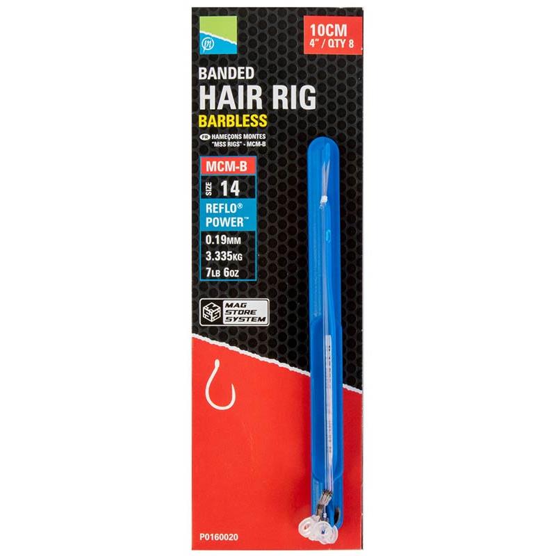 Bas De Ligne Preston Innovations Mcm-B Mag Store Banded Hair Rigs