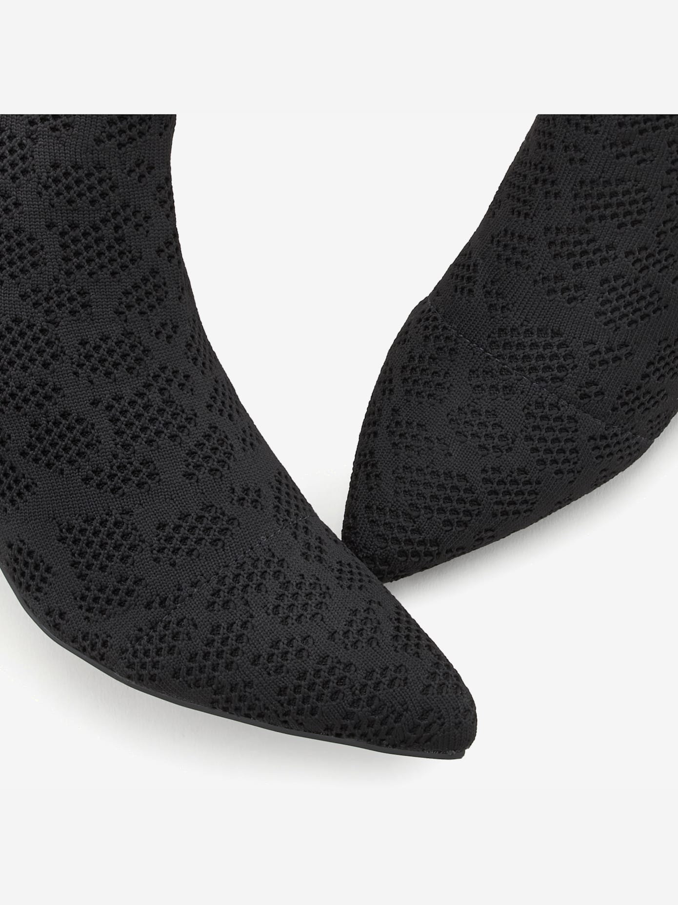 Bottines chaussettes avec talon agréable d'env. 5 cm