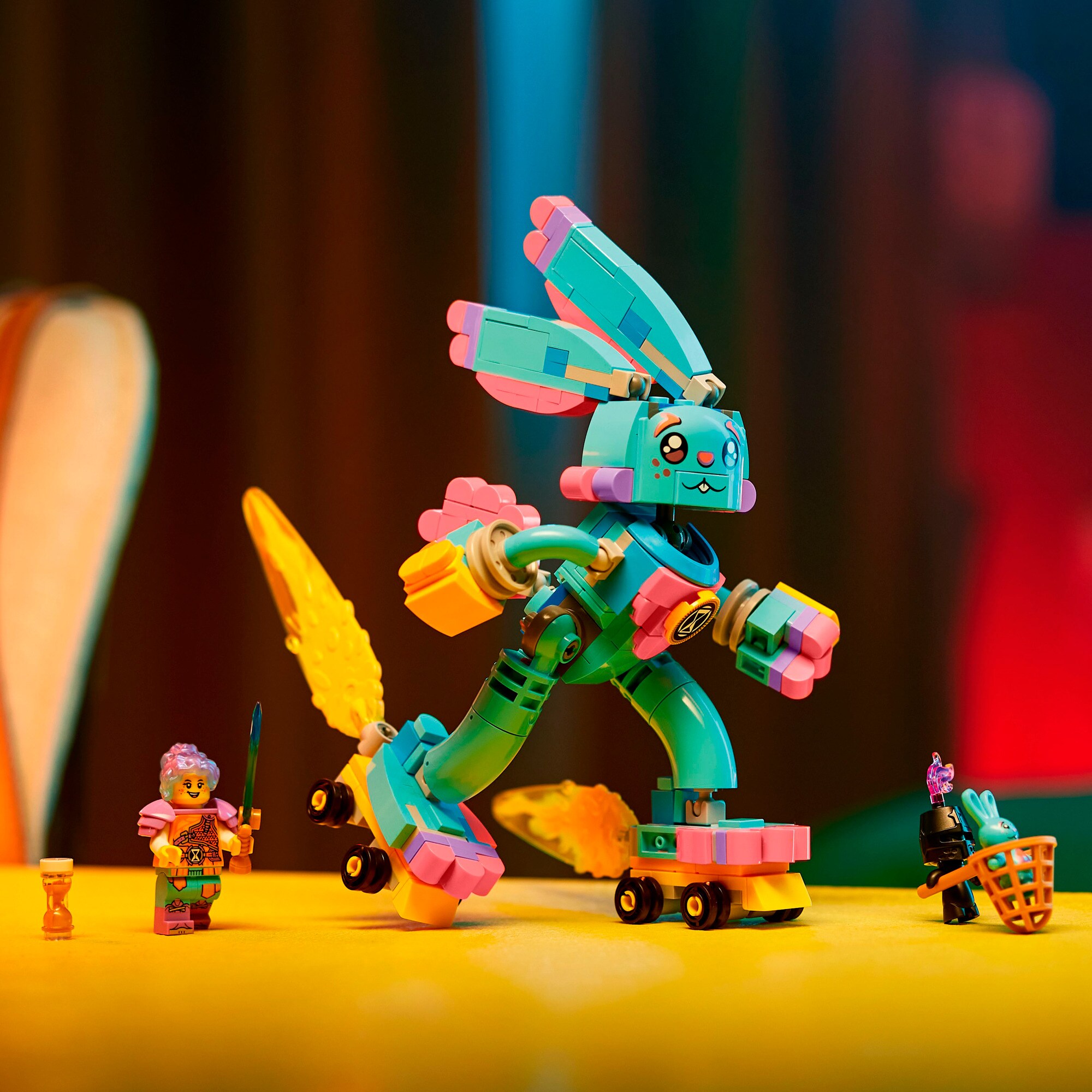 LEGO Konstruktionsspielzeug DREAMZzz Izzie und ihr Hase Bunchu