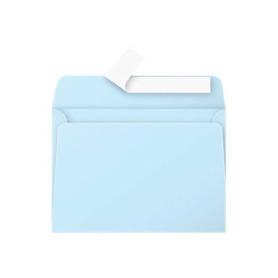 Pollen - 20 Enveloppes - 114 x 162 mm - 120 g/m² - bleu