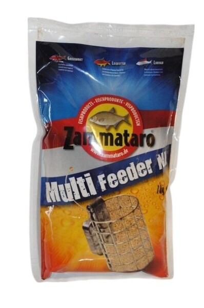 Amorce feeder polyvalente Zammataro Multi Feeder NL (1kg)